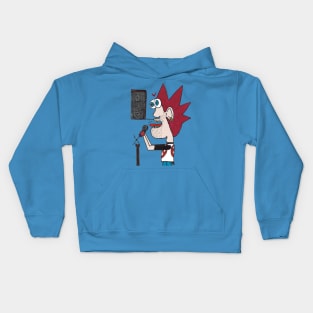 rockband singer Kids Hoodie